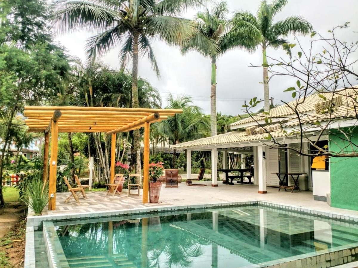 Linda Casa Praia De Pauba Em Condominio Sao Sebastiao  Exterior foto